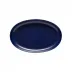 Pacifica Blueberry Oval Platter 12.5'' x 8'' H1.5''