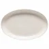 Pacifica Vanilla Oval Platter 16'' x 10.25'' H1.75''
