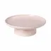 Pacifica Marshmallow Footed Plate D10.5 H3.5''