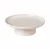 Pacifica Vanilla Footed Plate D10.5 H3.5''