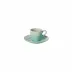 Taormina Aqua Coffee Cup And Saucer 2.5'' x 3.5'' H2.25'' | 3 Oz.