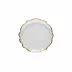 Francesca Gold Glass Rimmed Salad Plate 22 Cm | 8''