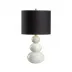 Bianca Marble Lamp (Black Shade)