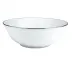 Albi Salad Serving Bowl Porcelain Platinum