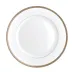 Malmaison Bread Plate Porcelain Platinum