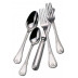 Consul Silverplated 5 Pc Setting (Table Knife, Table Fork, Dessert/Salad Fork, Dessert/Soup Spoon, Tea Spoon)