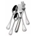 Consul Silverplated 5 Pc Setting (Table Knife, Table Fork, Dessert/Salad Fork, Dessert/Soup Spoon, Tea Spoon)