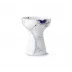 Blue Fluted Mega Open Vase 7.5"