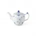 Blue Fluted Half Lace Teapot 70 cl