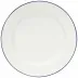 Beja White & Blue Dinner Plate D11'' H1.5''