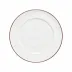 Beja White & Red Charger Plate/Platter D13'' H1''