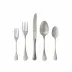Antigo Brushed 5-Pc Setting (table knife, table fork, table spoon, dessert fork, dessert spoon)