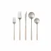 Mito Brushed Cru Cable Flatware 5 Pieces