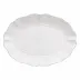 Rosa White Oval Platter 12.25'' x 15.75'' H1.75''