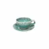 Madeira Blue Tea Cup And Saucer 5.5'' x 4.25'' H2.5'' | 8 Oz. D6.5''