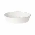 Livia White Oval Baker 7.25'' x 10'' H2.75''
