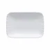 Pearl White Rectangular Platter 12'' X 8.25'' H1.5''