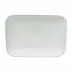 Pearl White Rectangular Platter 15.5'' X 11'' H1.75''