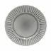Cristal Grey Dinner Plate D11'' H1''