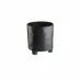 Riviera Sable Noir Footed Bucket 8.75'' X 8.5'' H9.25'' | 206 Oz.