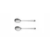 Ergo Steel Matte Salad Serving Set 9.8 in (25 cm)