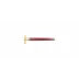 Goa Red Handle/Gold Matte Chopstick Set 8.9 in (22.5 cm)