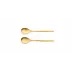 Solo Gold Matte Salad Serving Set 9.9 in (25.2 cm)