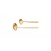 Duna Gold Matte Sauce Ladle 8.1 in (20.7 cm)