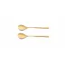 Duna Gold Matte Salad Serving Set 10.2 in (26 cm)