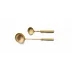 Fontainebleau Gold Matte Sauce Spoon