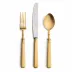 Piccadilly Gold Matte Dinner Fork