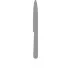 Alcantara Steel Polished Dinner Knife 9.3 in (23.5 cm)