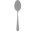 Ebony Black Handle/Steel Matte Serving Spoon 9.7 in (24.7 cm)