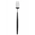Goa Black Handle/Steel Matte Serving Fork 10.4 in (26.5 cm)