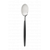 Goa Black Handle/Steel Matte Gourmet Spoon 8.8 in (22.3 cm)