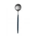 Goa Blue Handle/Steel Matte Table Spoon 8.3 in (21 cm)