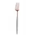 Goa White Handle/Rose Gold Matte Dinner Fork 8.5 in (21.7 cm)