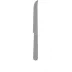 Kube Steel Black Handle/Steel Matte Cheese Knife 10.2 in (26 cm)