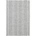 Melange Stripe Grey Ivory Handwoven Indooor/Outdoor Rug 10' x 14'