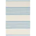 La Mirada Asiatic Blue Woven Cotton Rug 10' x 14'