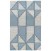 Ojai Blue Hand Loom Knotted Cotton Rug 10' x 14'