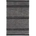 Malta Black Grey Black Handwoven Wool Rug 10' x 14'