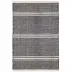 Malta Black/Ivory Handwoven Wool Rug 10' x 14'