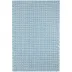 Miss Muffet French Blue Handwoven Cotton Rug 10' X 14'