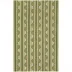 Button Olive Hand Micro Hooked Wool Rug 8' X 10'