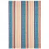 Sloane Stripe Sunset Handwoven Cotton Rug 10x14