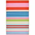 Beach Stripe by Frances Valentine Multi Machine Washable Rug 2' X 3'