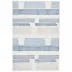 Tread Lightly Navy by Kit Kemp Machine Washable Rug 2' X 3'