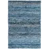 Denim Chindi Blue Hand Hooked Cotton Rug 10' x 14'