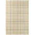 Hallie Plaid Khaki Machine Washable Rug 2x3